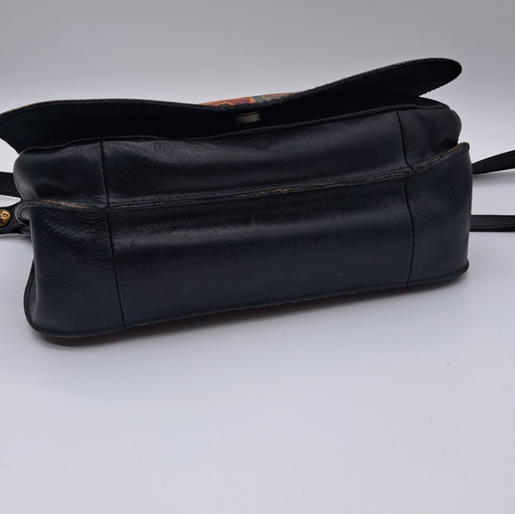 Patricia Nash Leather Venezia Floral Block Crossbody/Shoulder Bag - Picture 11 of 15